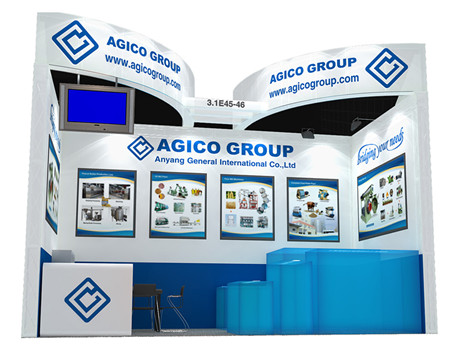 Stand de AGICO Group en la Feria de Cantón.